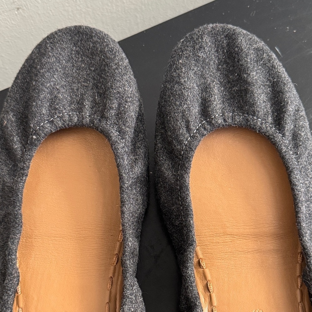 Tieks Charcoal Gray Women's Flats - Picture 10 of 13
